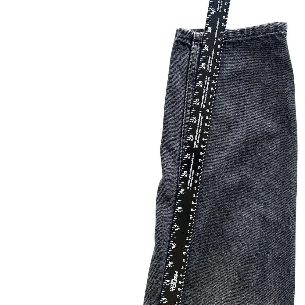 Free People Women's High Rise Slim Straight Jeans Gray Size 24 - Picture 7 of 10